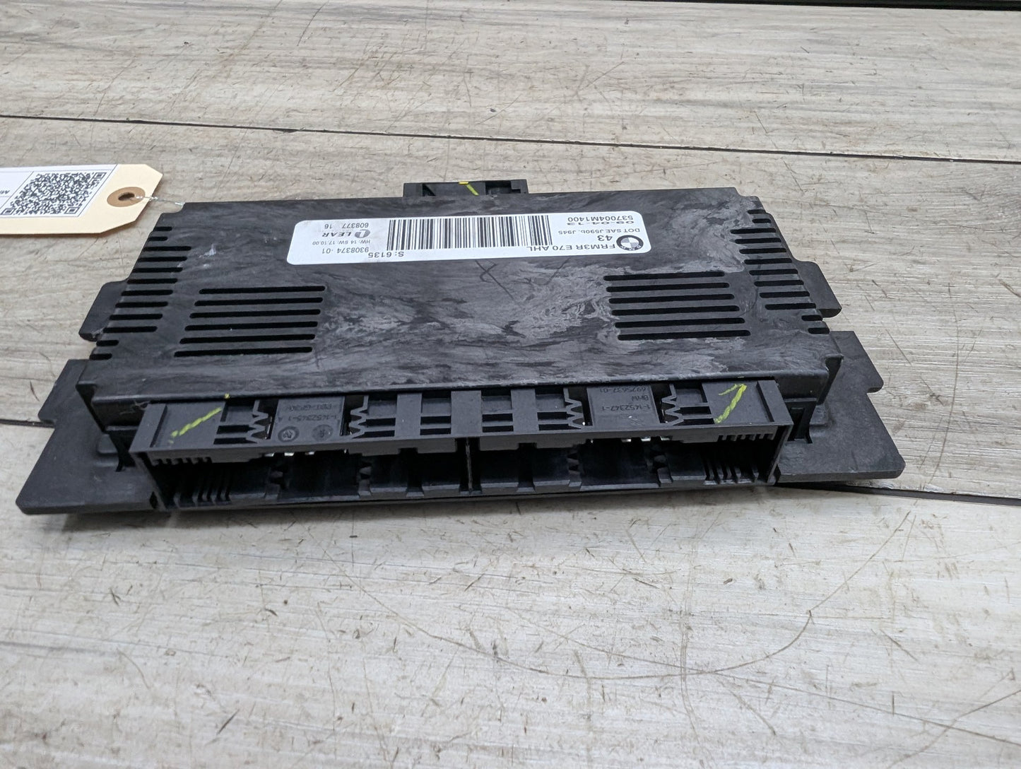07-14 OEM BMW E70 E71 X5 X6 AHL FRM FRM3 3R Footwell Light Control Module VDM