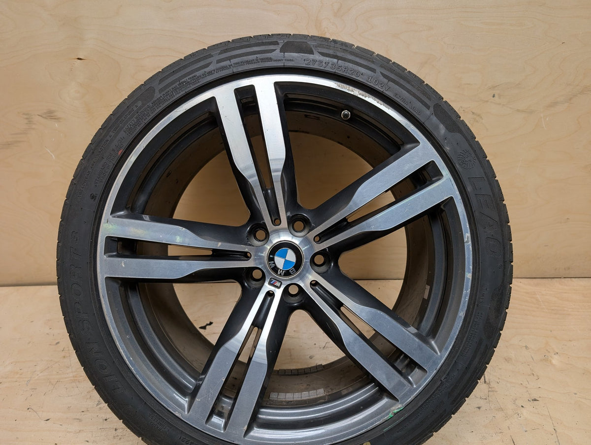 OEM BMW G11 G12 G32 740 750 M760 Wheel Rim 20x10" ET41 Double Spoke Style 648M