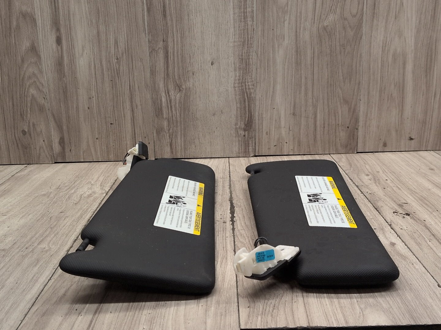 OEM BMW F30 F31 F32 F36 F80 F82 M3 M4 Left Right Interior Sun Visor PAIR Black