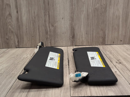 OEM BMW F30 F31 F32 F36 F80 F82 M3 M4 Left Right Interior Sun Visor PAIR Black
