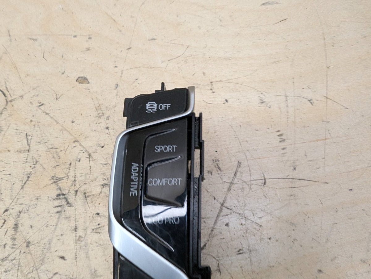 16-19 OEM BMW G11 G12 740 750 Sport Comfort Eco Drive Mode Switch DSC Off Button