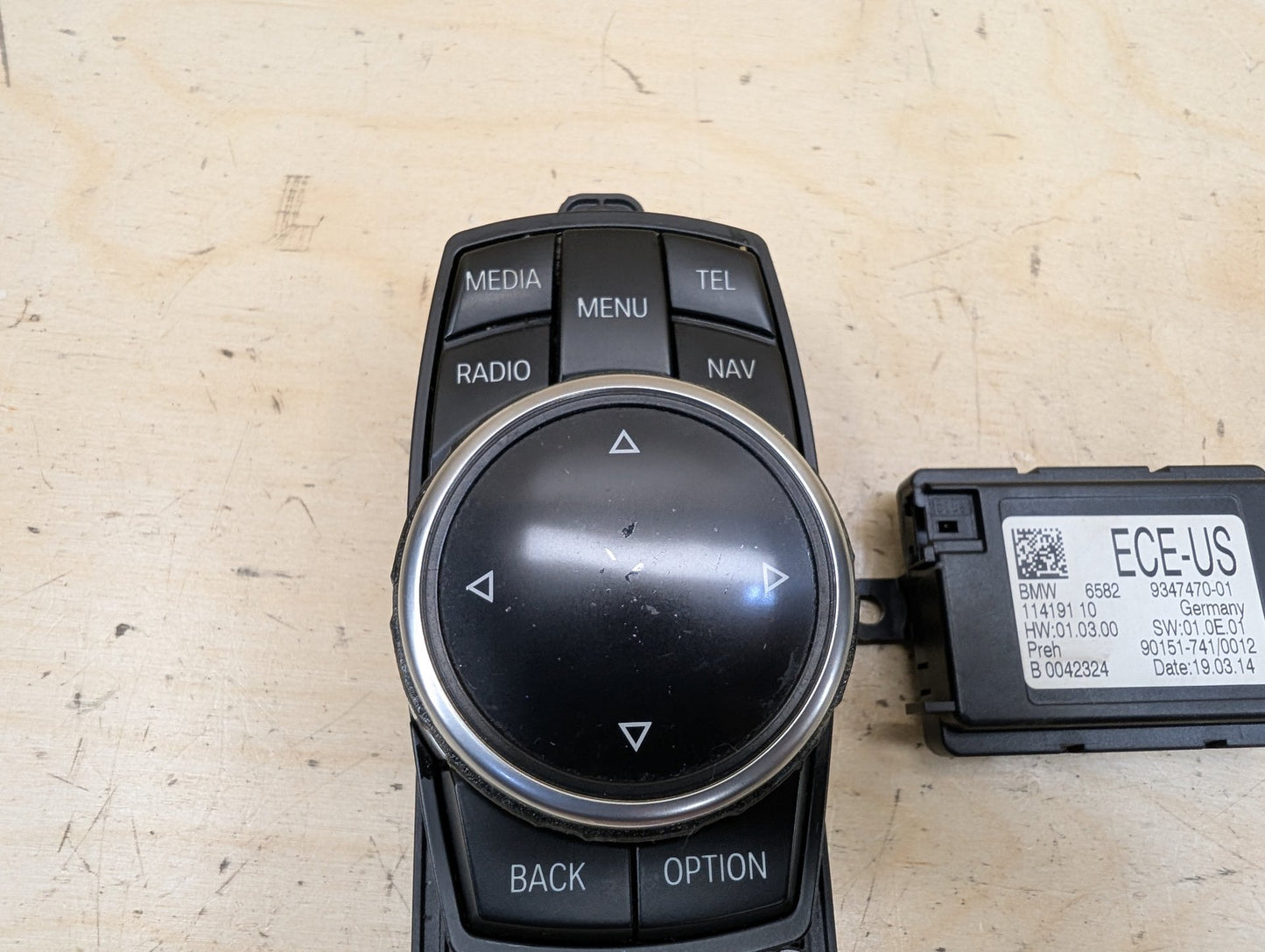 OEM BMW F15 F22 F30 F32 F80 F82 iDrive Navigation Controller Knob NBT NAV Button