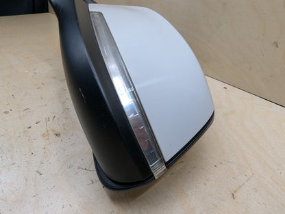 12-18 OEM BMW F30 328 330 335 340 Left Driver Auto Dip Heated Side Mirror White 300