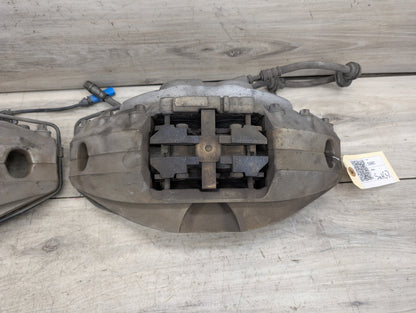 16-22 OEM BMW G11 G12 745eX 750i 750iX Front Left Driver Side Brake Caliper Gray