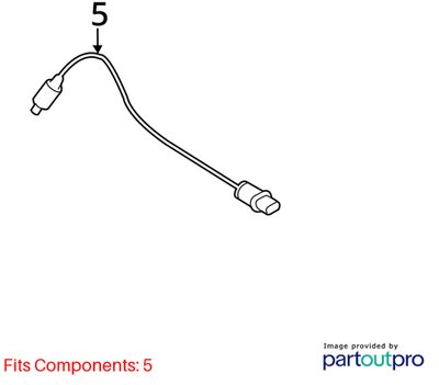 OEM BMW F10 F15 F22 F30 F32 F36 Cat Catalytic Oxygen o2 Lambda Probe Sensors N55