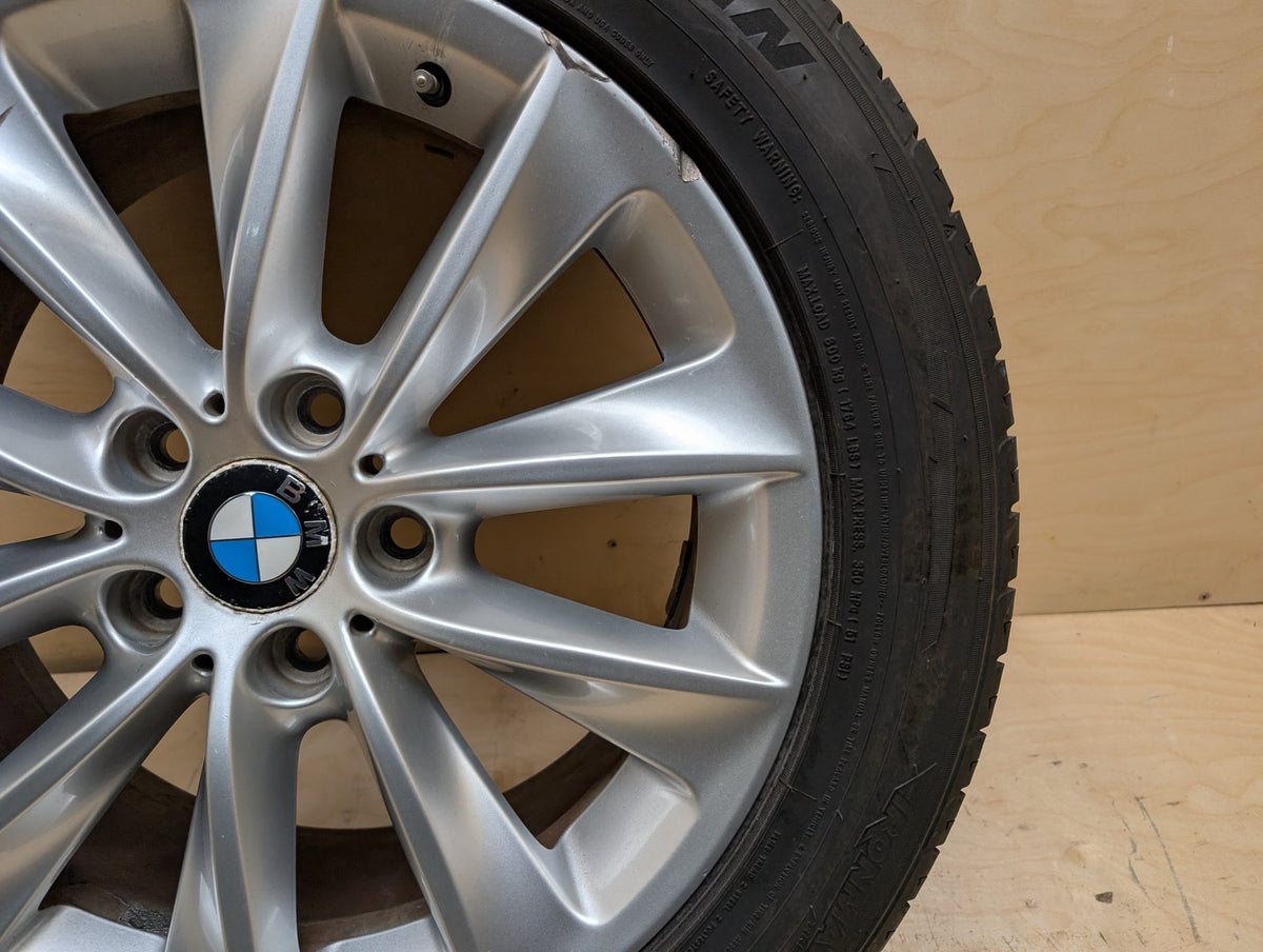 11-18 OEM BMW F25 F26 X3 X4 Alloy Rim Wheel 18x8" ET43 V Spoke Style 307