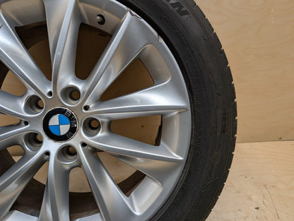 11-18 OEM BMW F25 F26 X3 X4 Alloy Rim Wheel 18x8" ET43 V Spoke Style 307