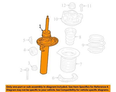 OEM BMW G01 G02 X3 X4 30i 30iX Front Right Passenger Side Strut Shock Absorber