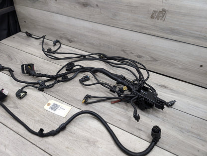 2017-2023 BMW G30 530i B46B20O0 Engine Motor Transmission Wiring Wire Harness SET 8605927