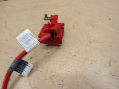 OEM BMW E84 E82 E88 E90 E92 335 M3 Battery Plus Pole Terminal Positive Red Cable