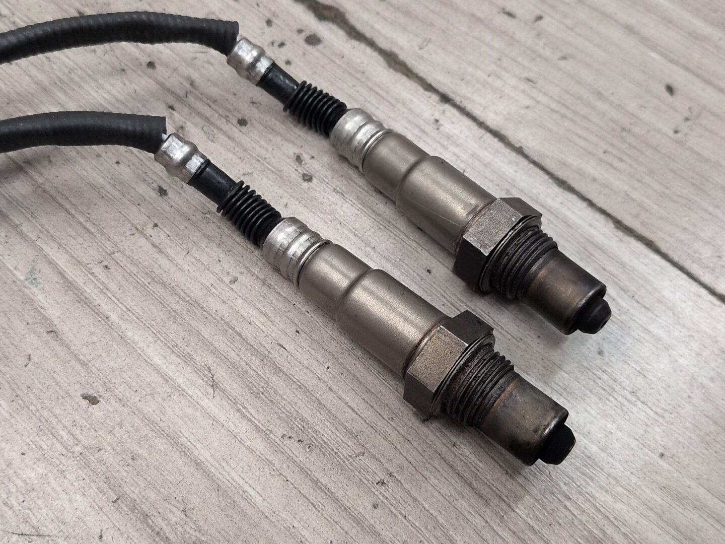 2009-2012 Mercedes-Benz E550 W212 Cat Catalytic Oxygen O2 Lambda Probe Sensors SET 0258017287 OEM