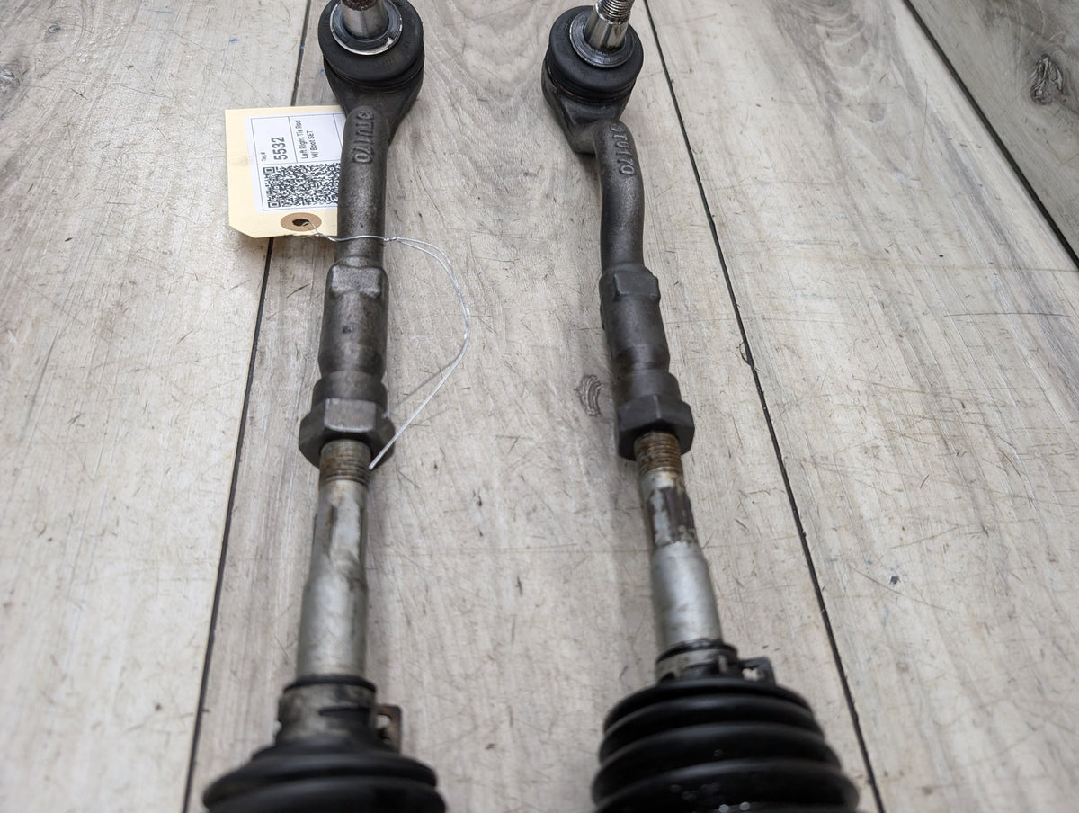 2007-2013 BMW X5 E70 Left Right Tie Rod W/ Boot SET 6793496 OEM