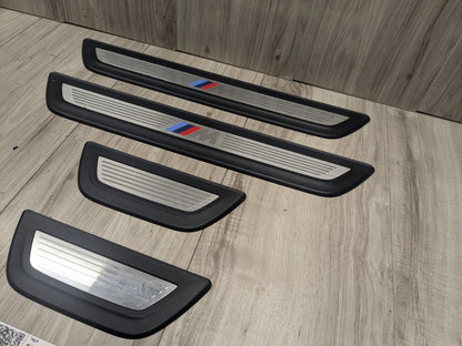 2011 - 2017 BMW X3 F25 Front Rear Left Right Scuff Plate Door Sill SET 8050461 N20B20O0