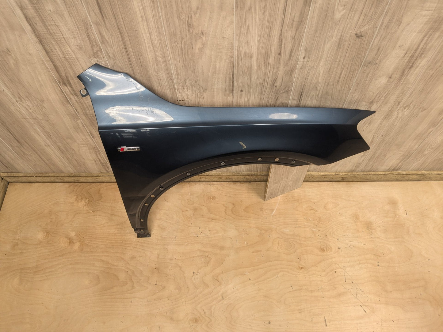 2015-2018 Audi Q3 8U Front Right Passenger Fender Panel Blue D2/X5L