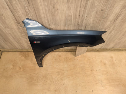 2015-2018 Audi Q3 8U Front Right Passenger Fender Panel Blue D2/X5L
