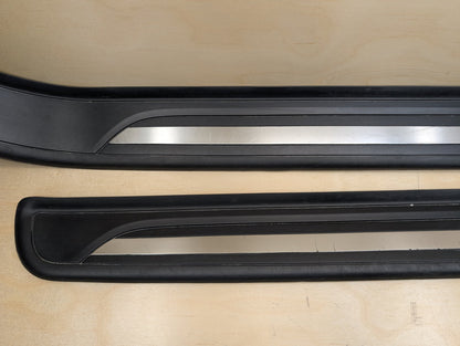 2007-2013 BMW 335i E93 Front Left Right Scuff Plate Door Sill SET 7178597