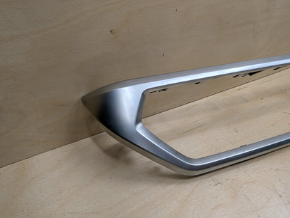 OEM BMW G20 330 M340 Dash Central Console Aluminum Tetragon Interior Trim SET