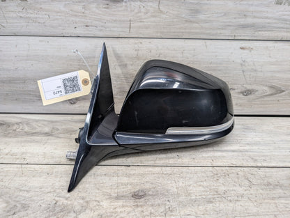 OEM BMW F30 328 330 335 340 Left Driver Side Mirror Heated Auto Dip SHADOW GLOSS