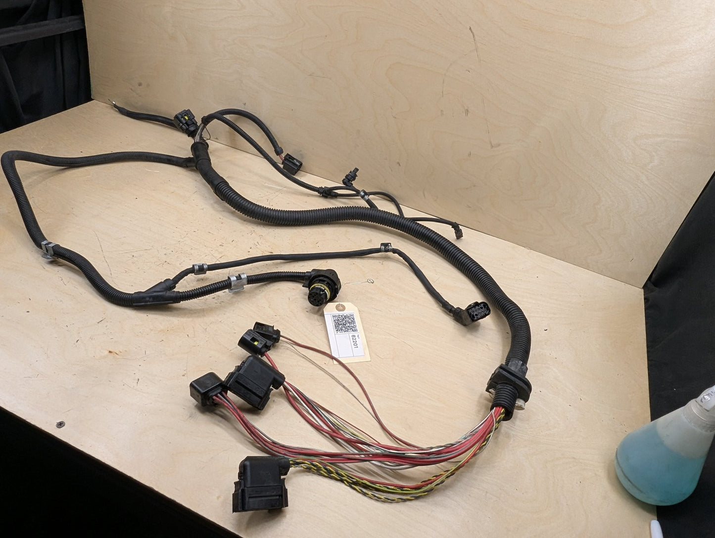 2015-2019 BMW F16 X6 N55B30M0 Transmission Wiring Wire Harness 7582968