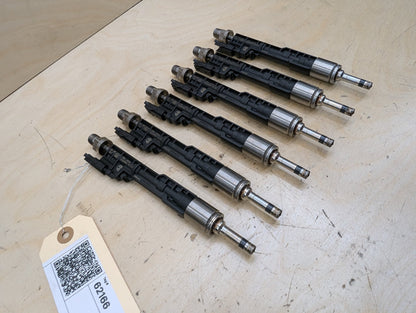 2015-2019 BMW X6 F16 Engine Motor Fuel Injector SET 7639994
