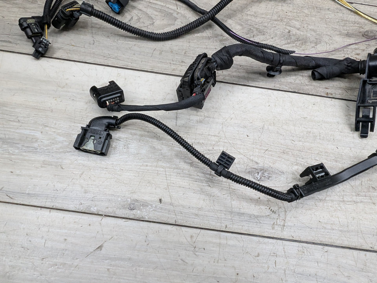 16-19 OEM BMW G30 G12 540 740 Engine B58 Wiring Wire Harness Plug Module 1