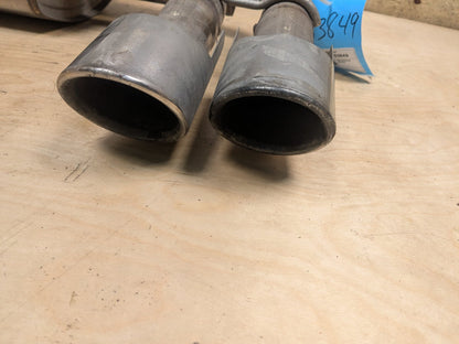 15-18 OEM BMW F85 X5M F86 X6M Rear Exhaust Muffler Section Tail Pipe S63
