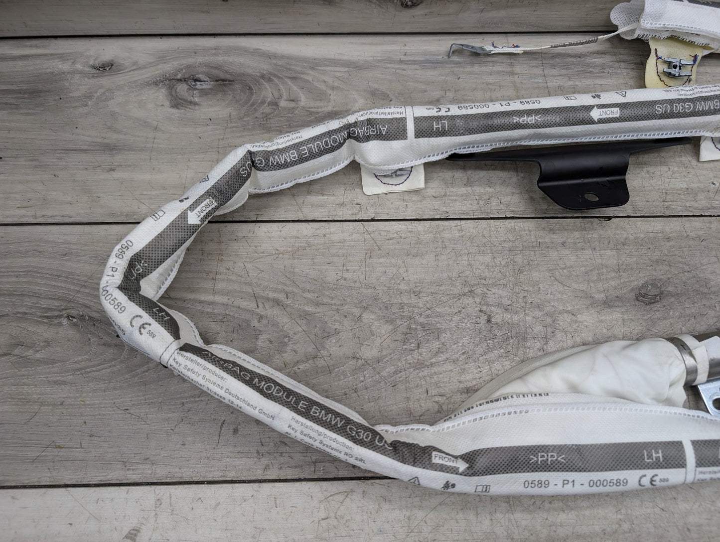 OEM BMW F90 M5 G30 530 540 M550 Left Driver Top Roof Head Air Bag Airbag Curtain