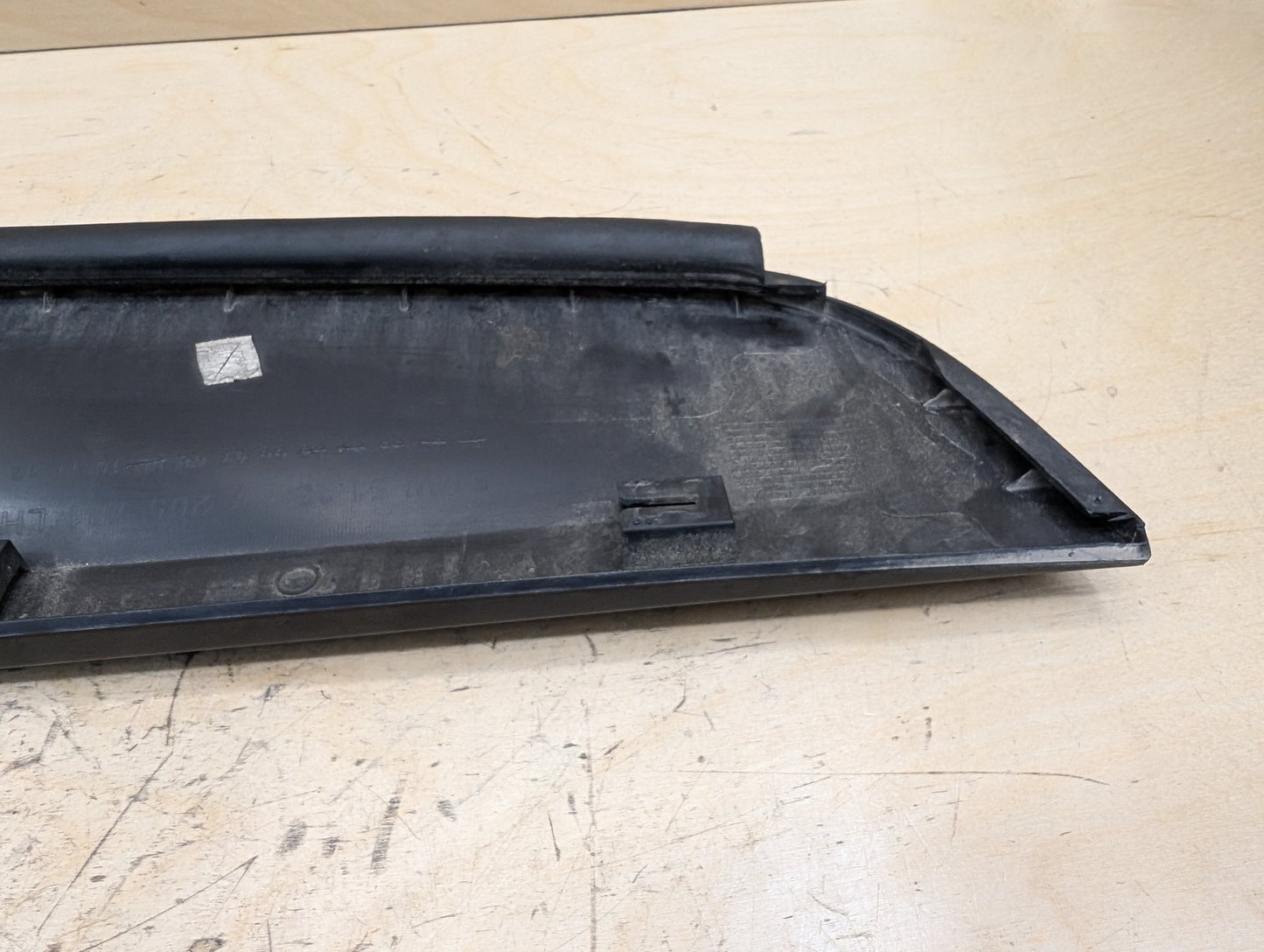 2011-2016 BMW X3 F25 Rear Left Driver Exterior Door Trim Molding 7205781