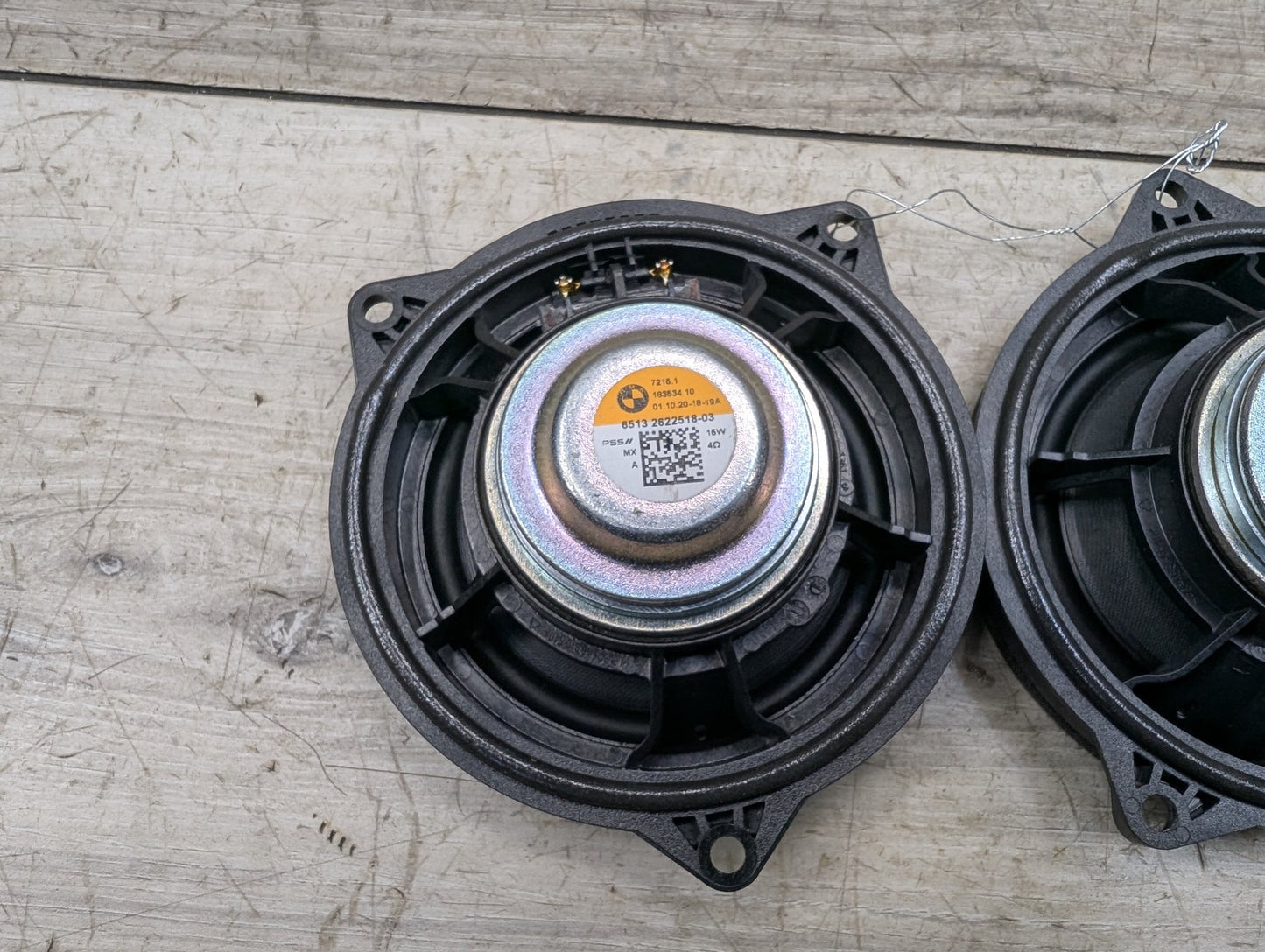 19-24 OEM BMW G05 G06 G07 X5 X6 X7 Top Hifi MID Range Loud Speaker PAIR