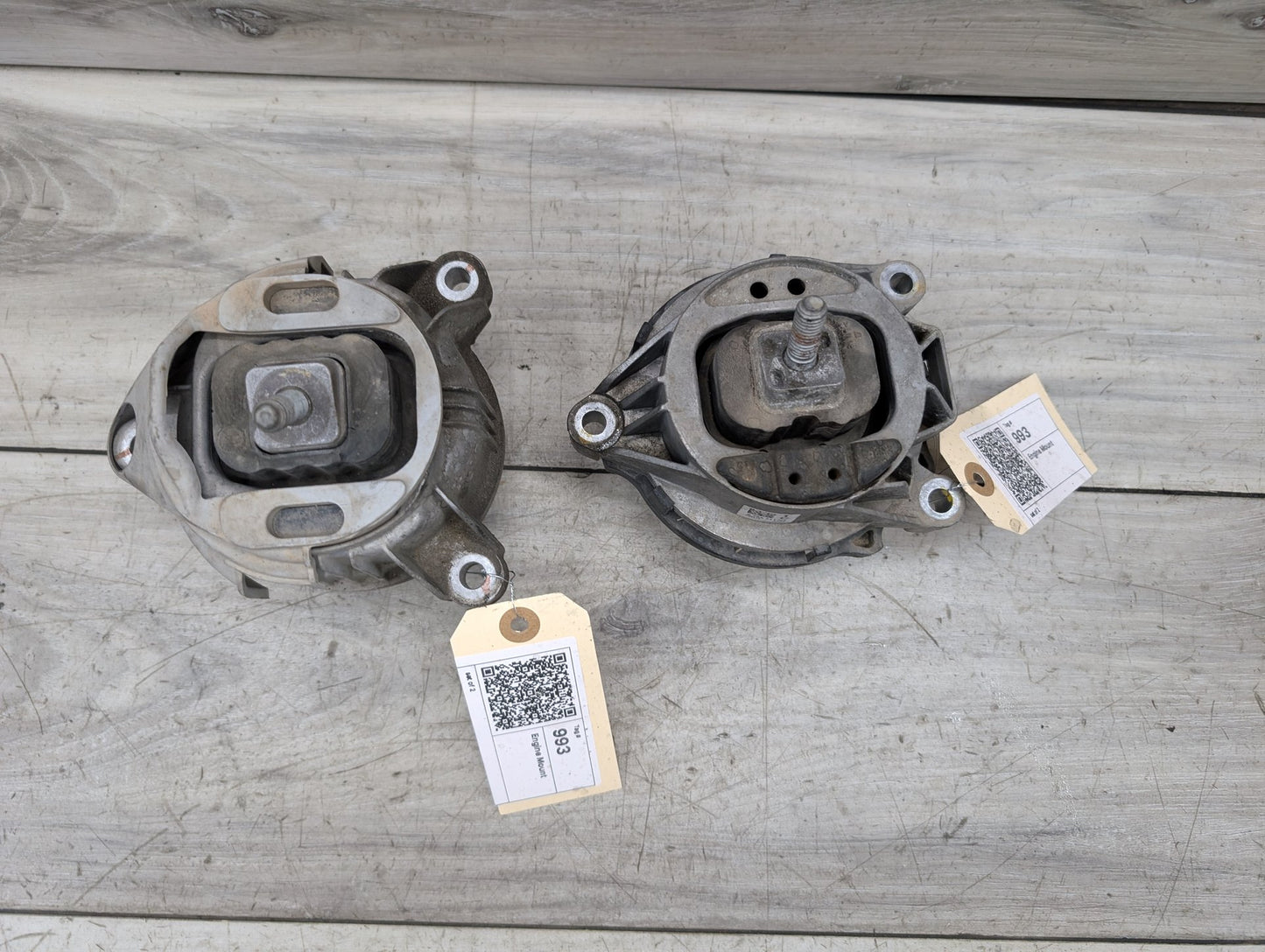 2011 - 2017 BMW X3 F25 Left Right Engine Bracket Support Mount SET 6785711 N55B30M0