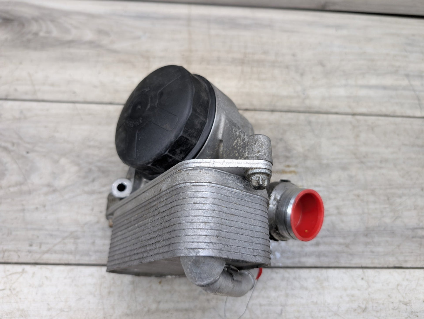 10-17 OEM BMW F01 F07 F10 F12 F25 X3 X4 N55 Engine Oil Filter Housing COOLER