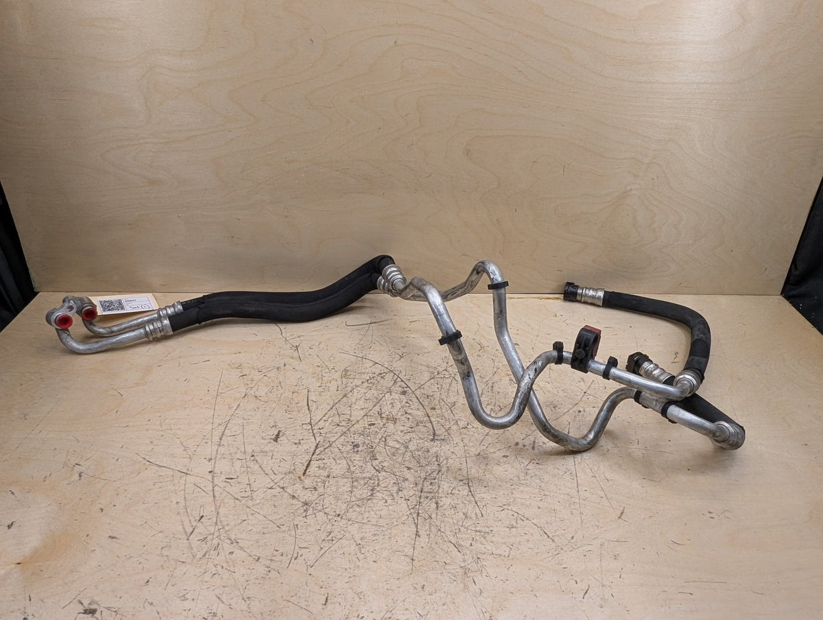 2010-2017 BMW F07 535i GT xDrive N55B30M0 Engine Oil Cooler Line Return Flow SET 7636941