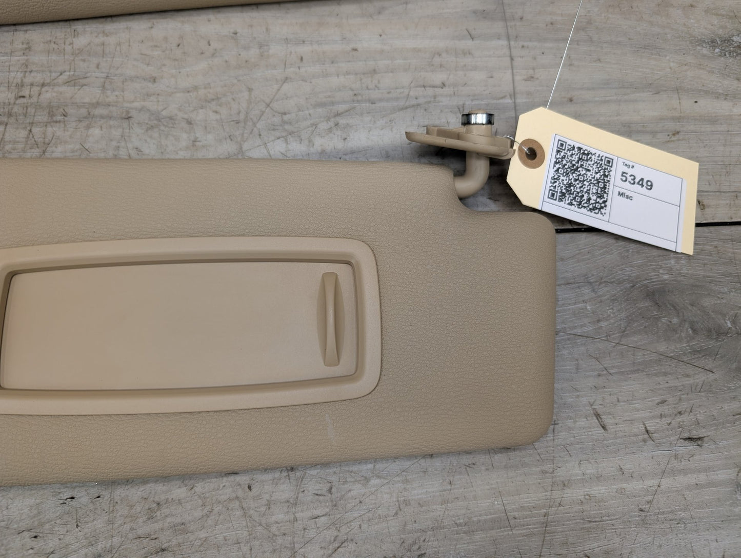 2007-2013 BMW X5 E70 Front Left Right Sun Visor SET