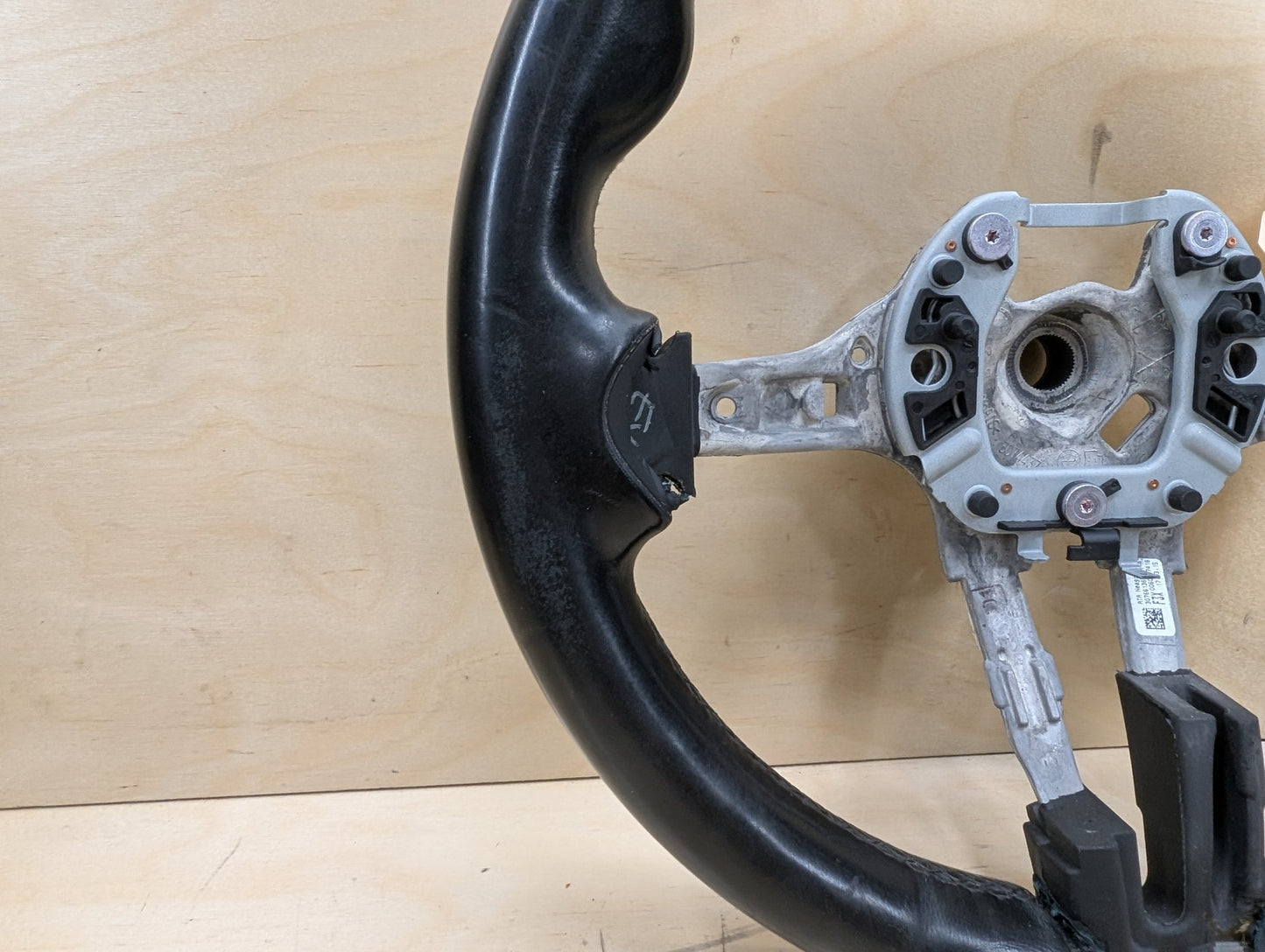 2012-2018 BMW 320i F30 Steering Wheel Bare 7661364