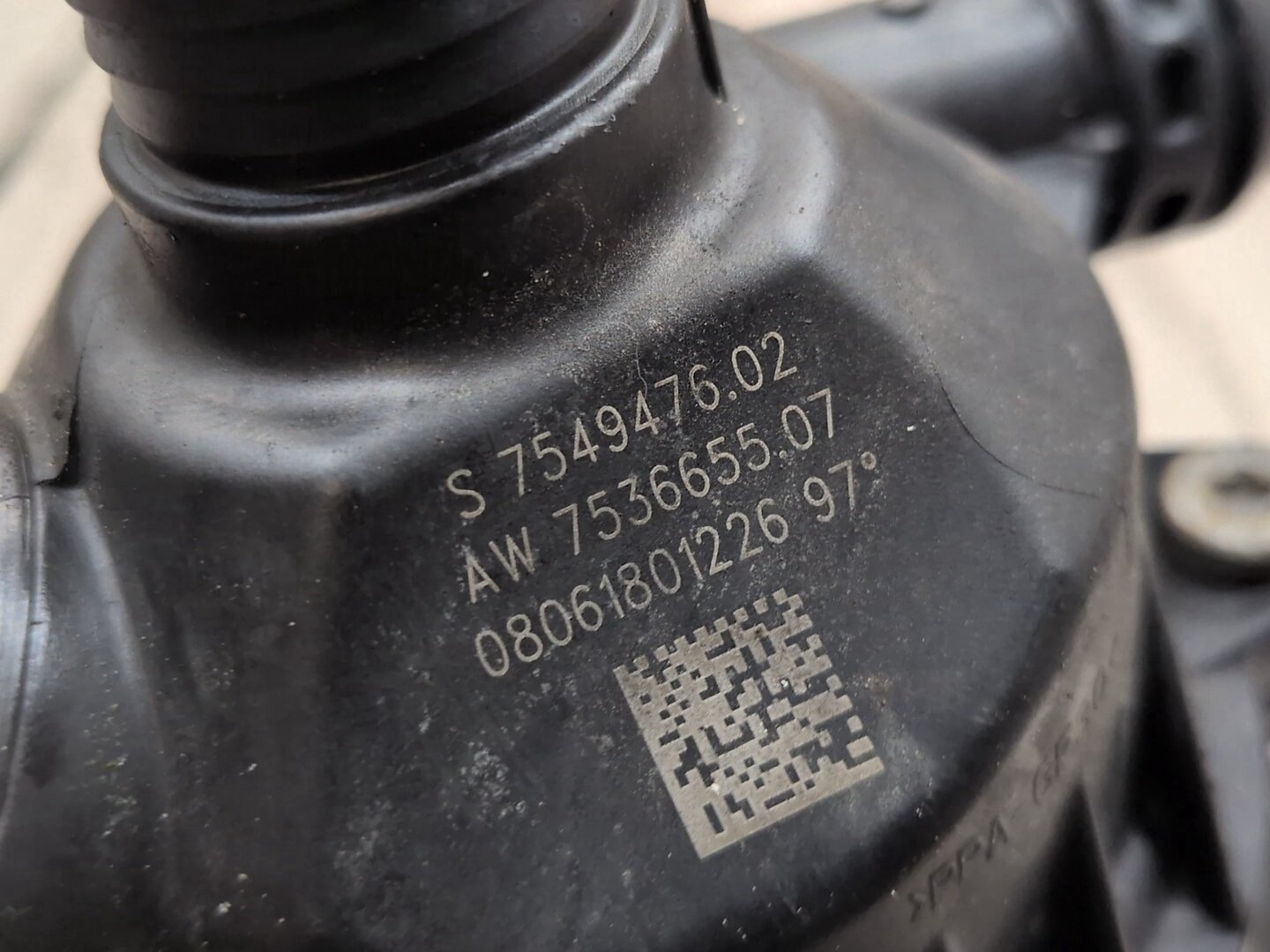 2008-2013 BMW E82 128i N51B30M0 Engine Motor Heat Coolant Thermostat 7549476