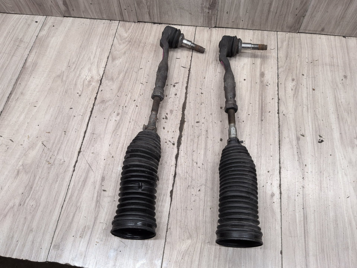 2011-2016 BMW M5 F10 Left Right Tie Rod W/ Boot SET 6784716 OEM
