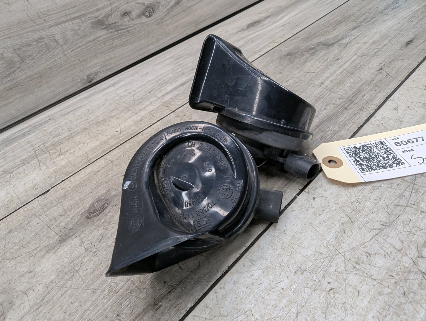 2011-2016 BMW 535i F10 Alarm Horns SET 7279781