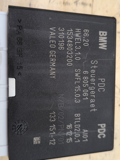 2015-2019 BMW X6 F16 PDC Park Assist Control Module 6805061