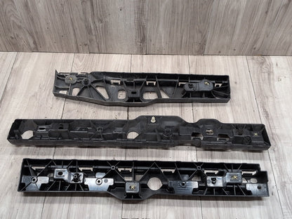 2017-2023 BMW M550i G30 Left Driver Side Skirt Rocker Panel Brackets SET 7387347 OEM