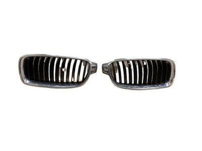 OEM BMW F30 F31 328 330 335 340 Front Left Right Upper Bumper Kidney Grilles SET