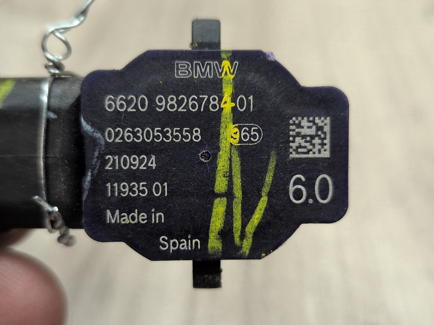 OEM BMW F44 G05 G20 G22 G23 G26 G42 G80 Parking Distance Sonic PDC Sensor Black