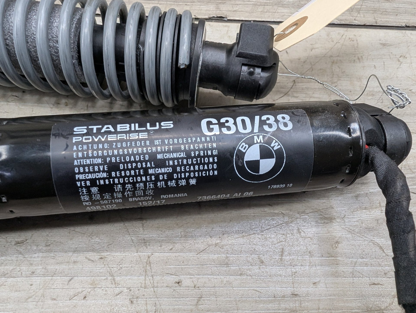 OEM BMW G30 F90 M5 530 540 M550 Rear Right Trunk Tailgate Shock Hatch Strut