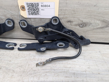 06-13 OEM BMW E90 E91 E92 E93 Hood Bonnet Left Right Side Hood Hinges SET