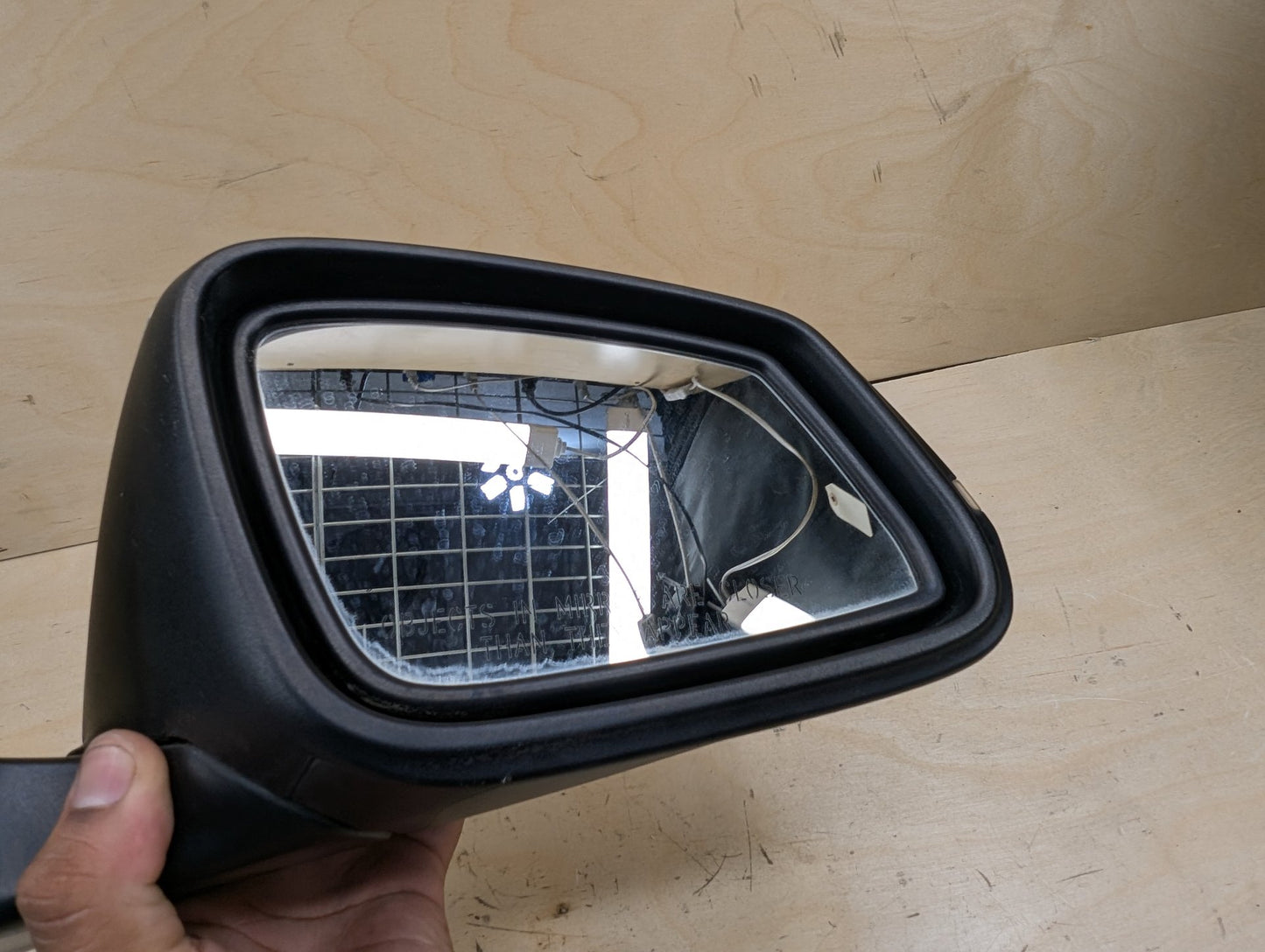 OEM BMW F30 328 330 335 340 Right Passenger Auto Dip Heated Side Mirror White 300