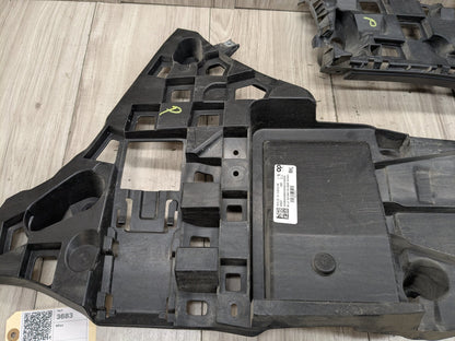 2019 - 2026 BMW X5 G05 Rear Right Passenger Bumper Support Brackets SET 8069248 N63B44M3