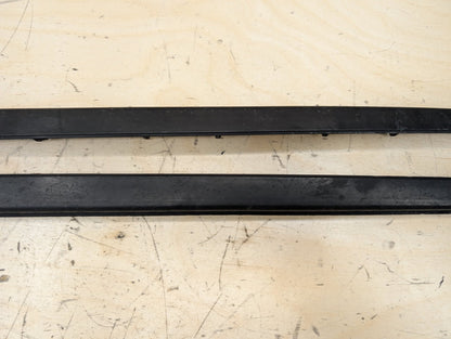 2012-2018 BMW 328i F30 Front Left Right Side Windshield Drip Trim Molding SET 7258188