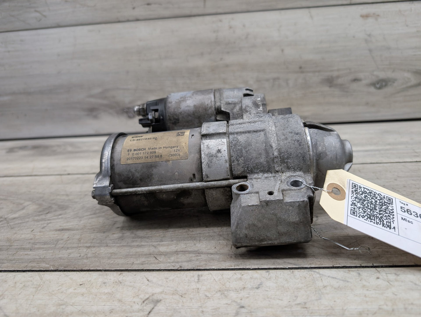 16-20 OEM BMW F22 F23 F30 F32 F33 F36 G01 G12 G30 BOSCH Engine B58 Starter Motor