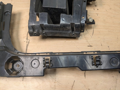 2018 - 2020 BMW X3 G01 Rear Left Driver Bumper Support Brackets SET 7400667 B58B30M0