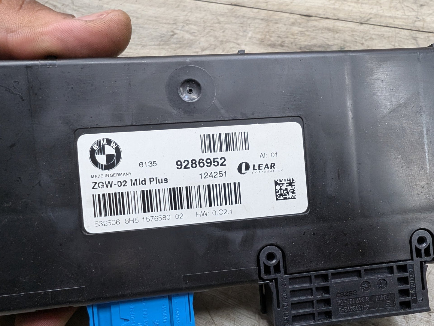 2011 - 2017 BMW X3 F25 Gateway Module 9286952 N20B20A