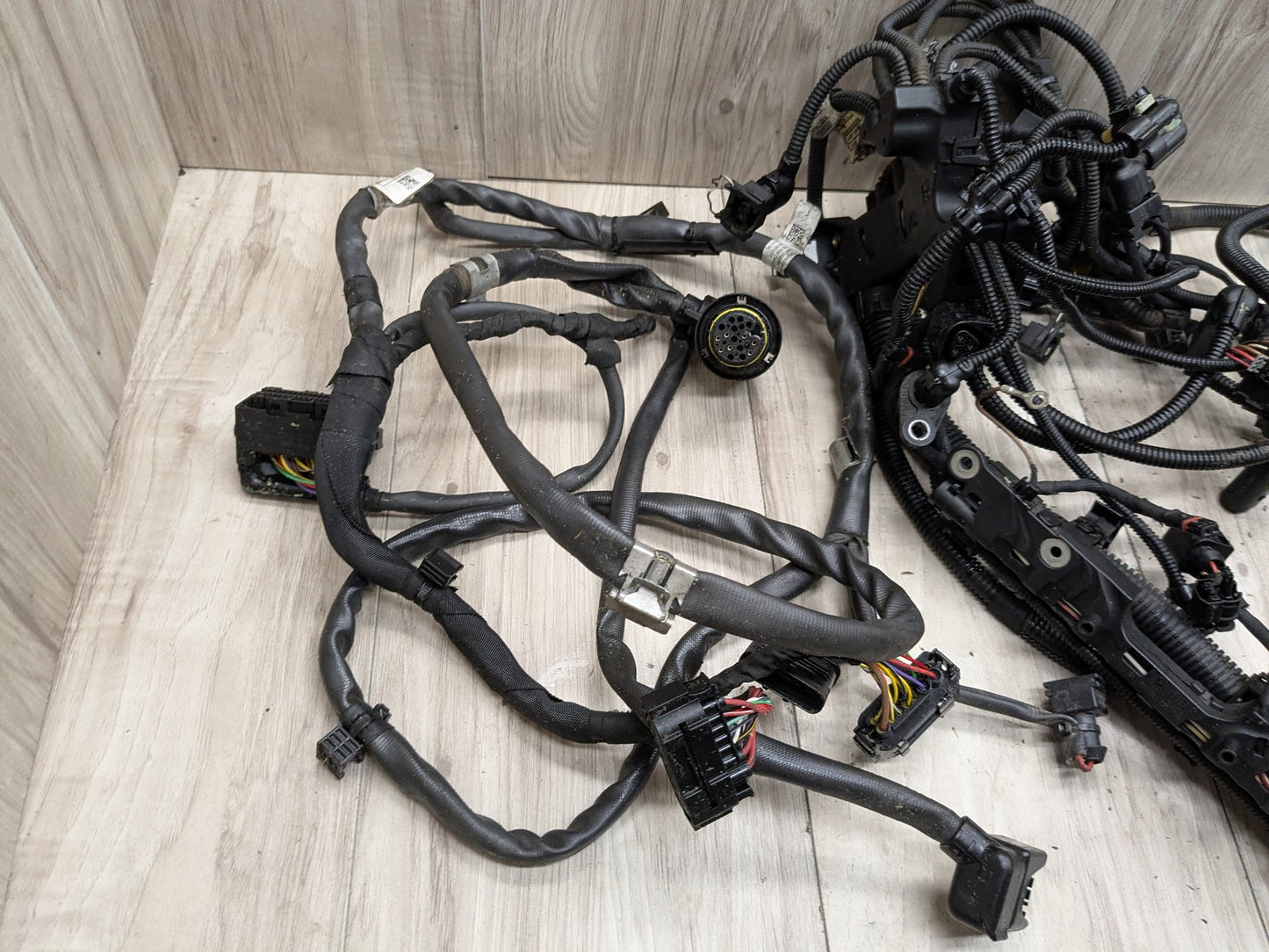 2014 - 2018 BMW X5 F85 Engine Motor Transmission Wiring Wire Harness SET 8043689 S63B44T2